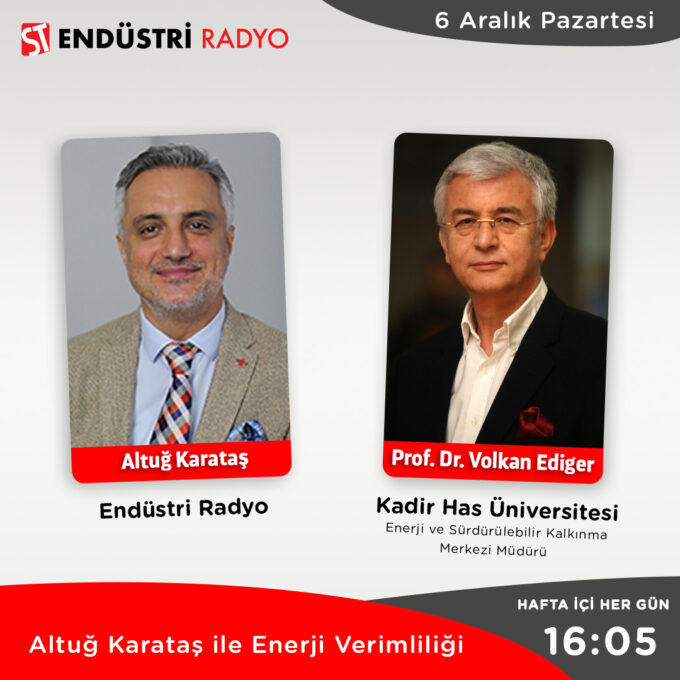 Kadir Has Üniversitesi Enerji Ve Sürdürülebilir Kalkınma Merkezi Müdürü Prof. Dr. Volkan Ediger: Enerji Ve Iklim Değişikliği