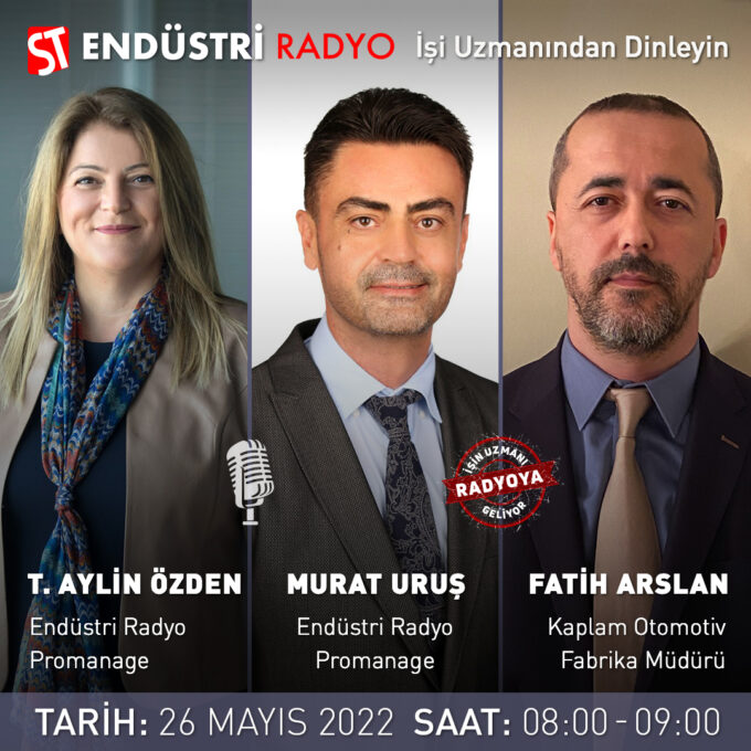 Fatih Arslan – Aylin Özden & Murat Uruş Ile Dijitalleşen Sanayicilerden Tecrübe Paylaşımları